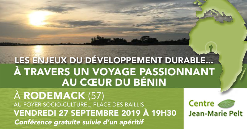 Conférence : Les enjeux du développement durable